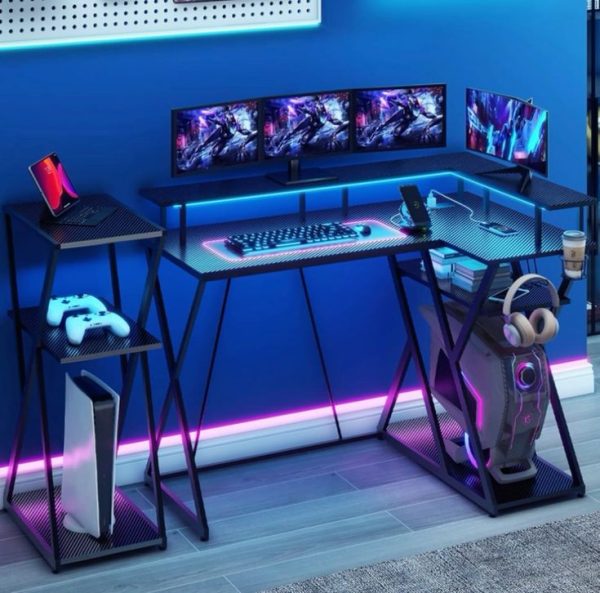 L Shaped Gaming Desk